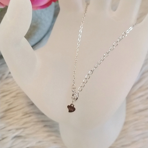 2/$30💕 BNWT Charmed Aroma Adjustable Sterling Silver Necklace - Picture 4 of 5